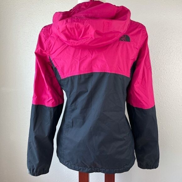 North Face Pink & Black Hyvent Jacket Size XS EUC - Picture 8 of 12
